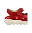 Cherry Red Adjustable Sandal Online Sale