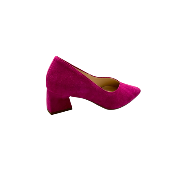 104502 Pink Suede Pump on Sale