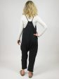 Free People Hot Shot Onesie: Washed Black Cheap