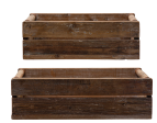 S 2 Reclaimed Wood Crates Supply