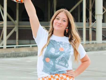 Dolly Tennessee Orange Pom Poms Tee Discount