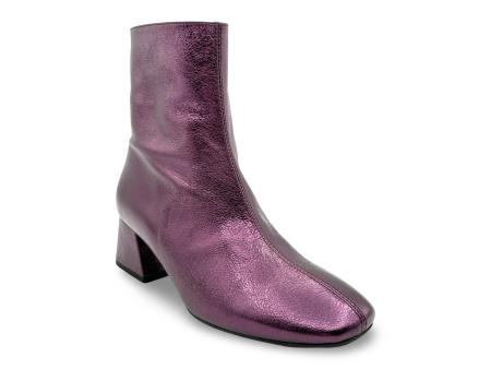 G5522 Plum Short Boot For Cheap