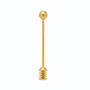 Stainless Steel Gold Honey Dipper Sale