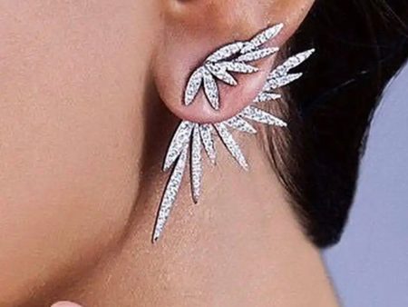 Crystal Parrot Earrings Fashion