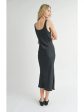 Sweet Treat Cowl Neck Midi Dress Hot on Sale