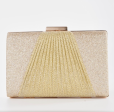 Vintage Look Evening Clutch Gold For Cheap