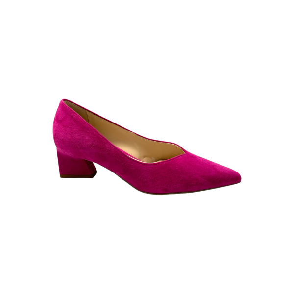 104502 Pink Suede Pump on Sale