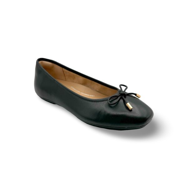 Delicato Black Ballet Flat For Cheap