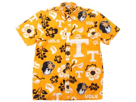 Wes & Willy Men s Tennessee Volunteers Floral Shirt For Cheap