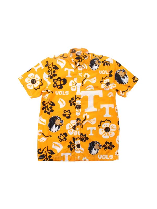 Wes & Willy Men s Tennessee Volunteers Floral Shirt For Cheap