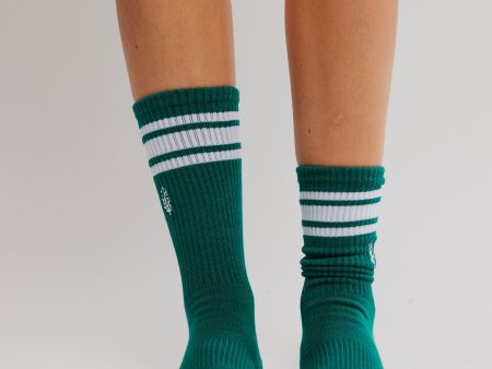 Free People - Movement Logo Stripe Tube Socks Cheap