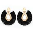 Flair Hoop Black Earrings For Discount