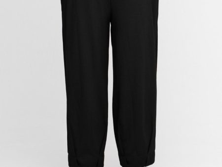 755219 Jersey Black Trousers Hot on Sale