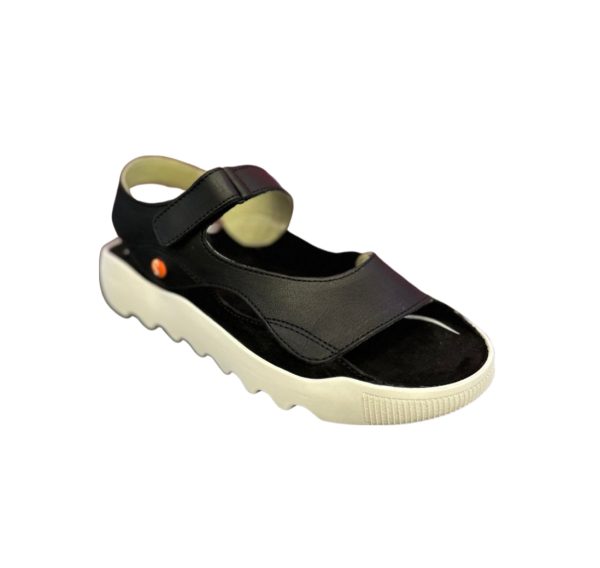 Black Adjustable Sandal Online Sale