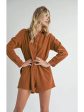 Artful Stretch Corduroy Romper Online Hot Sale