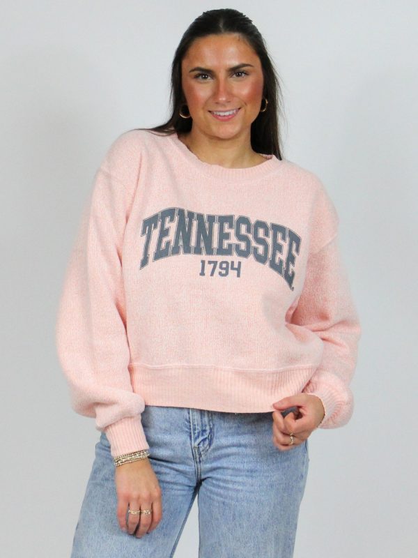 TN Cool Down Crop Sweatshirt For Cheap