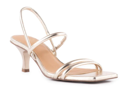 Banks Metallic Leather Sandal Supply