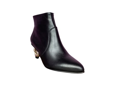 TENDRE Black With Gold Heel Online now