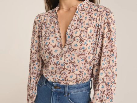 Z SUPPLY Esme La Paz Floral Blouse on Sale