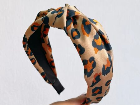 Warm Animal Print Headband Sale