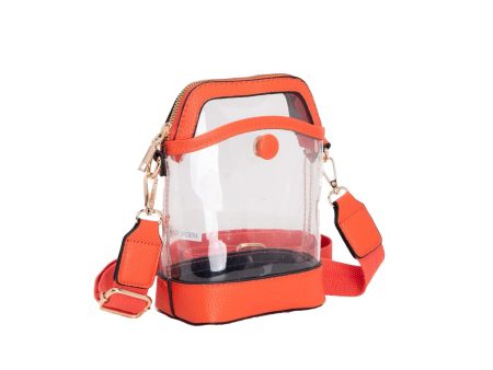 Carly Clear Mini Crossbody Bag Discount