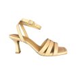 Doves Nude Leather Sandal Hot on Sale