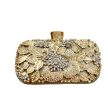 SD3013 Silver And Gold Diamond Clutch Discount