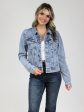 Free People Rumors Denim Jacket Hot on Sale