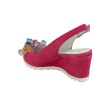 11025 Pink Jewel Wedge Sandal Online now