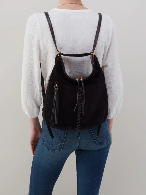 HOBO Merrin Convertible Backpack: Suede Discount