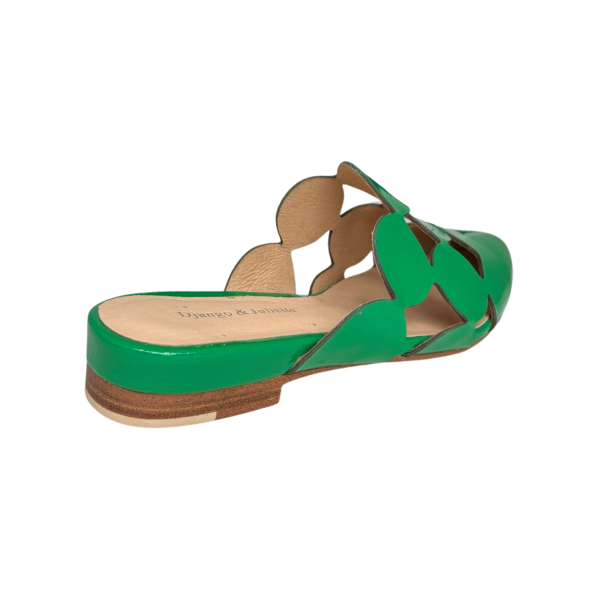 Forli Emerald Patent Flat Slide Cheap