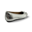 Delicato Silver Ballet Flat Discount