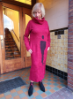 GB34132 Red Lauri Roll Neck Dress For Sale