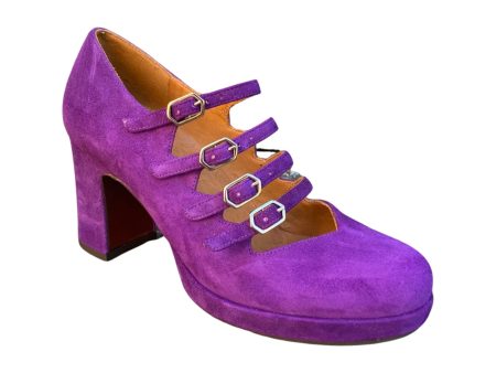 Dalila Purple Platform Heel Fashion