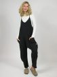 Free People Hot Shot Onesie: Washed Black Cheap