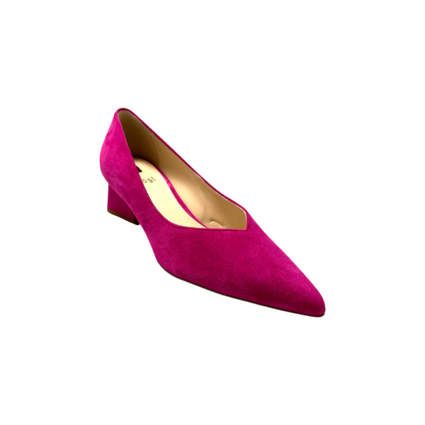 104502 Pink Suede Pump on Sale