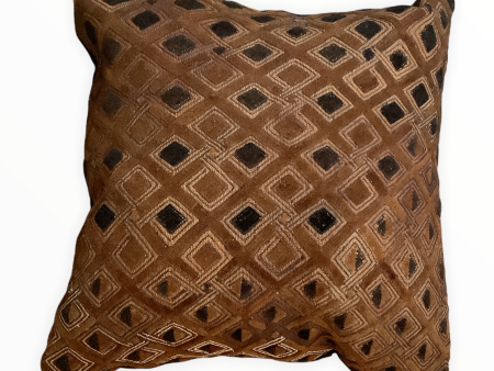 Diamond Kuba Cloth Pillow on Sale