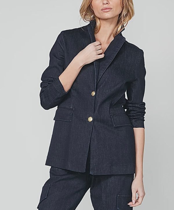 7747 Rinnie Classic Denim Blazer Cheap