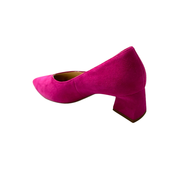 104502 Pink Suede Pump on Sale