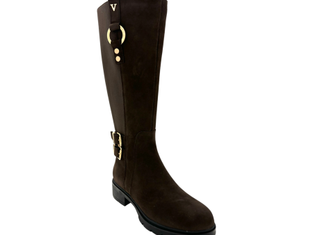 Yessy Chocolate Suede WATERPROOF Online Sale