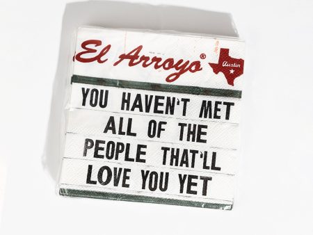 Cocktail Napkins (Pack of 20) - Love You Yet Supply