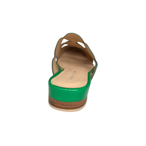 Forli Emerald Patent Flat Slide Cheap