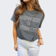 Sunshine & Whiskey Tee Online Sale