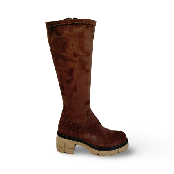 BRENNA Brown Khaki WATERPROOF Boot For Cheap