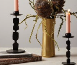 S 2 Quentin Round Base Candle Holders Cheap