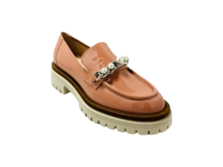 BER3360 Nude Patent Loafer For Discount