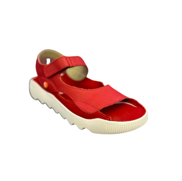 Cherry Red Adjustable Sandal Online Sale