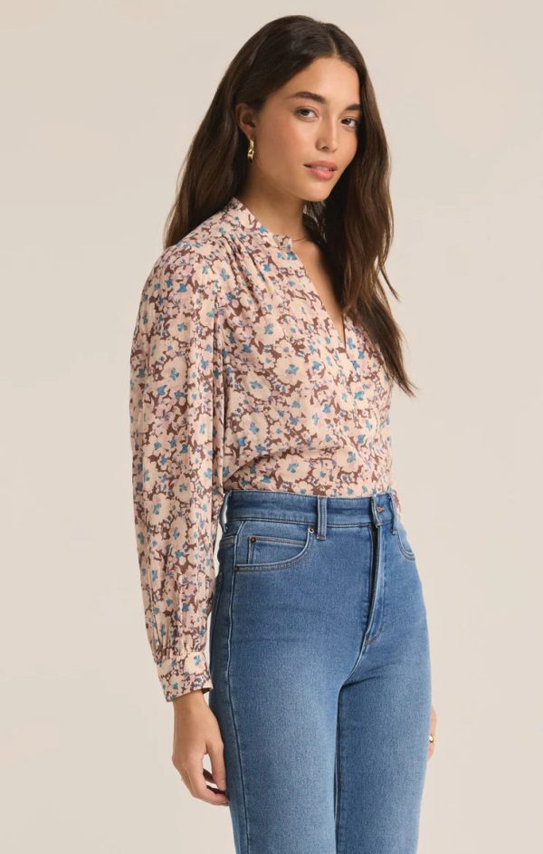 Z SUPPLY Esme La Paz Floral Blouse on Sale