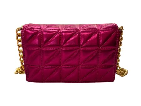 Pink Metallic Purse Gold Chain For Cheap