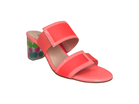 Sistel Neon Pink Bubble Heel Slide Supply